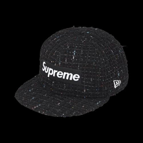 Supreme Bouclé Box Logo New Era 'Black'
