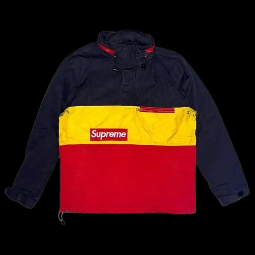 Supreme F1 Pullover Jacket 'Black/Red'