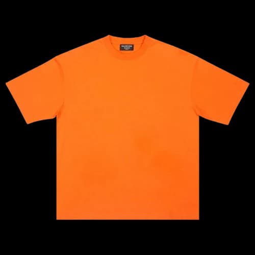 Balenciaga BB Corp Vintage Tee 'Orange'