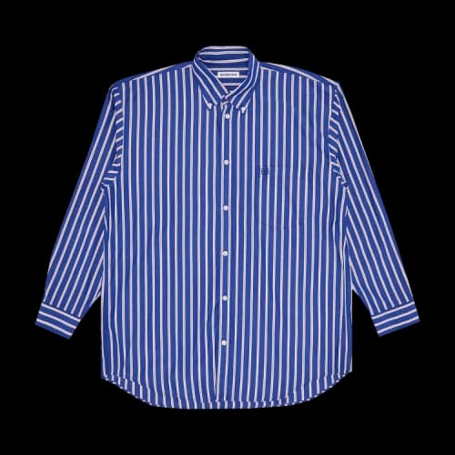 Balenciaga Striped Shirt 'Blue'