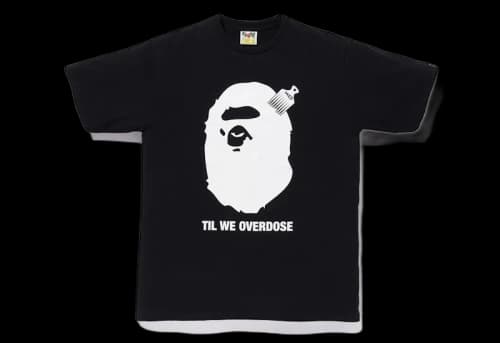 BAPE x XO Ape Head Tee Black