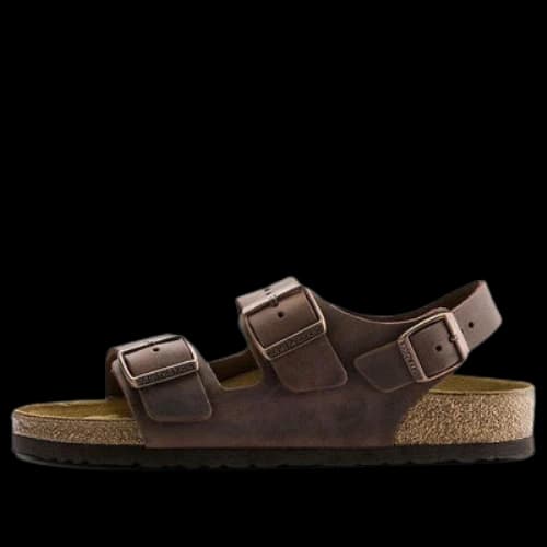 Birkenstock Milano Oiled Leather Narrow Fit 'Habana'