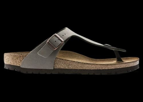 Birkenstock Gizeh Birko-Flor Birkibuc Stone