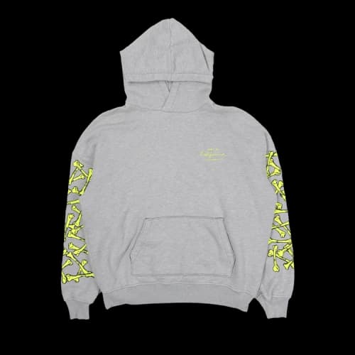 Amiri Bones Star Hoodie 'Grey'