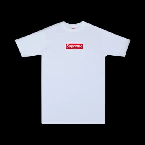 Supreme Red Box Logo T-Shirt 'White'