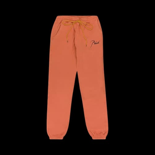 Rhude Drawstring Track Pants 'Orange'