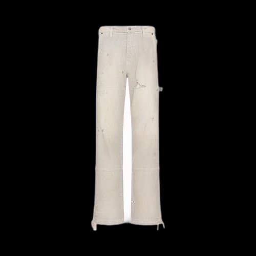 Rhude Reza Denim Double Knee Pant 'Elephant'
