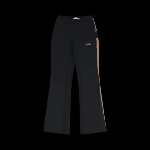 Rhude Flared Straight Pants 'Black/Nude'