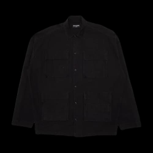 Balenciaga Cargo Shirt Jacket 'Black'
