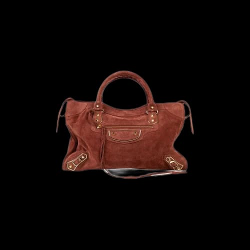 Balenciaga Metallic Edge City Bag 'Rust'
