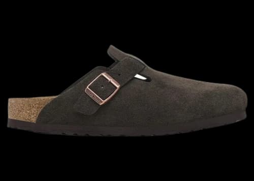 Birkenstock Boston Suede Mocca