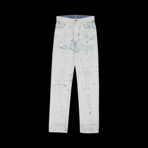 Vintage Maison Margiela Artisinal Painted Jeans 'White'