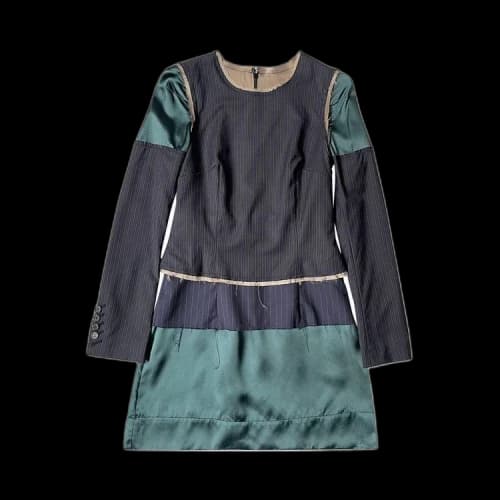 Maison Margiela Reworked Blazer Midi Dress 'Multicolor'
