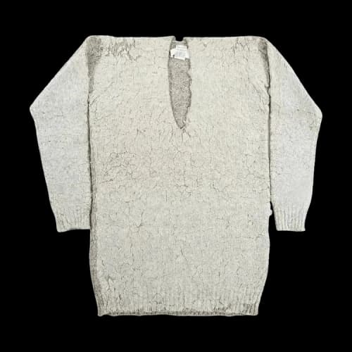 Vintage Maison Margiela Oversized Wool Sweater 'Grey'