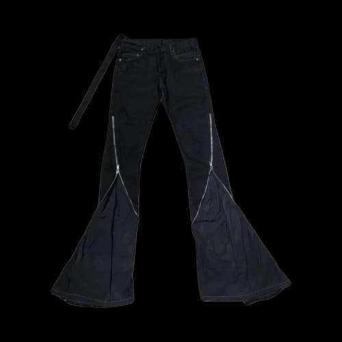 Rick Owens Strutter Banana Cut Denim 'Black'