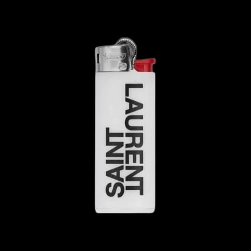 Saint Laurent Lighter (Set Of 3) 'White/Leopard/Black'