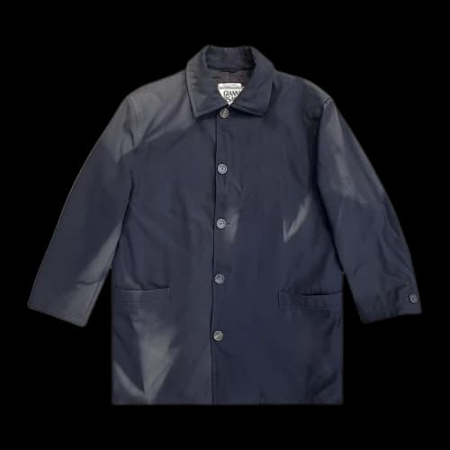 Versace By Gianni Versace Vintage 1990s Sun Faded Short Coat 'Black'