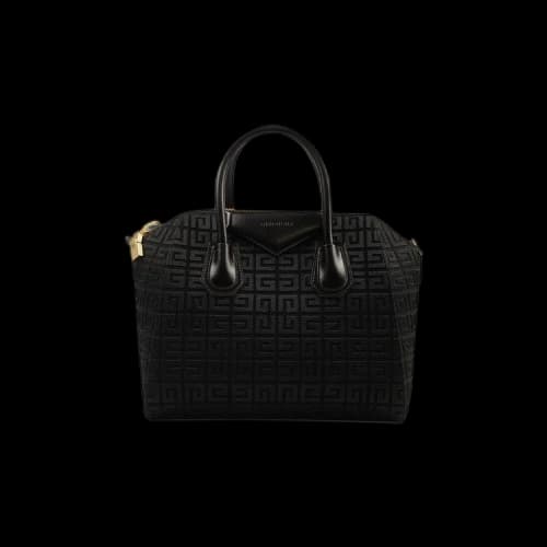 Givenchy Mini Antigona 4G Embroidered Canvas Bag 'Black'