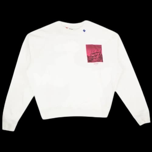 Off-White Graphic Print Sweatshirt 'White'