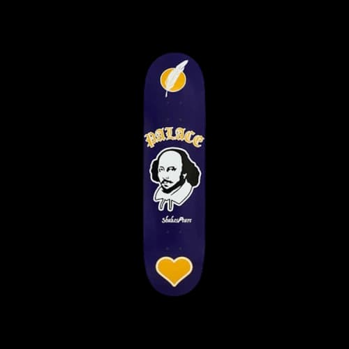 Palace As You Like It Navy 8.1 Skateboard Deck 'Black'