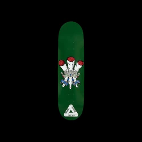 Palace Ich Bun 8.6 Skateboard Deck 'Green'