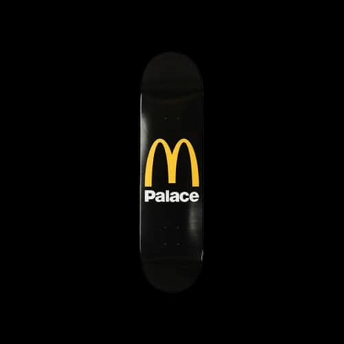 Palace x Mcdonald's Logo Skateboard Deck 'Black'