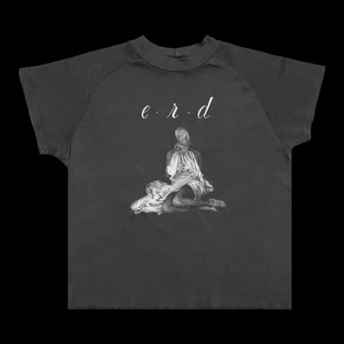Enfants Riches Déprimés Woman In Sheet Raglan T-Shirt 'Faded Black'