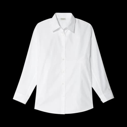 Dries Van Noten Casio Collared Shirt 'White'