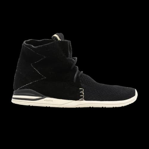 Visvim Huron Mesh Moc Hi-Folk 'Black'