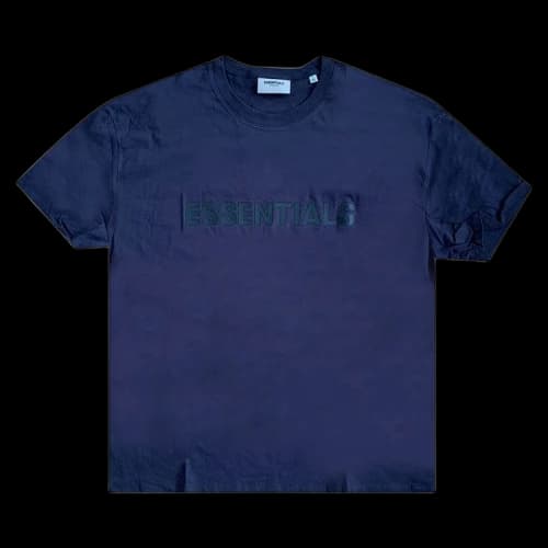 Fear of God Essentials x SSENSE T-Shirt 'Navy'