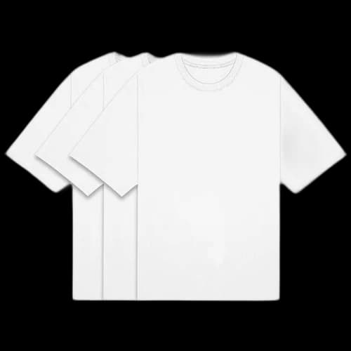 Fear of God Essentials Three Pack T-Shirts 'White'