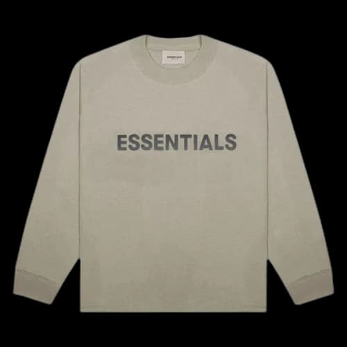 Fear of God Essentials Long-Sleeve T-Shirt 'Olive'