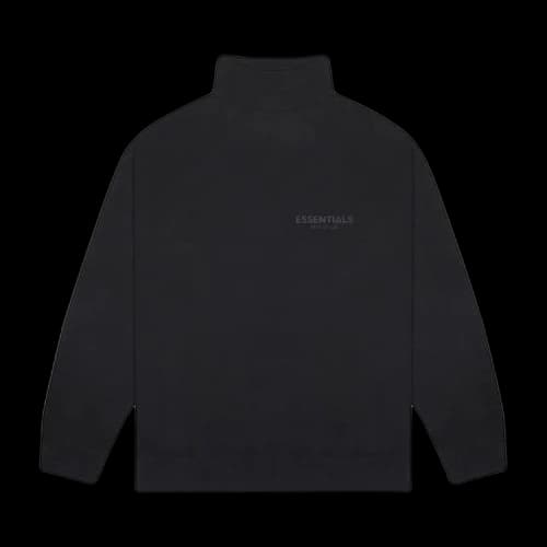 Fear of God Essentials Mock Neck Sweatshirt 'Black'