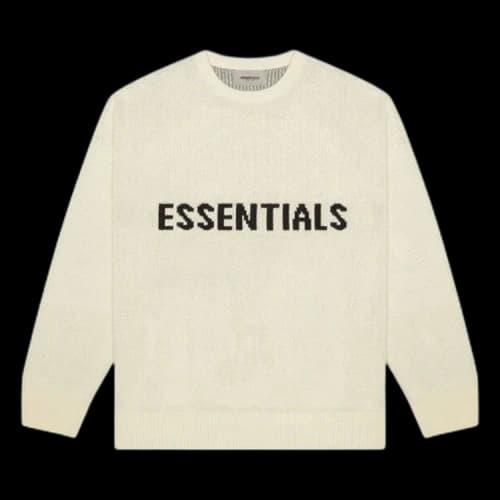 Fear of God Essentials Knit Sweater 'Cream'