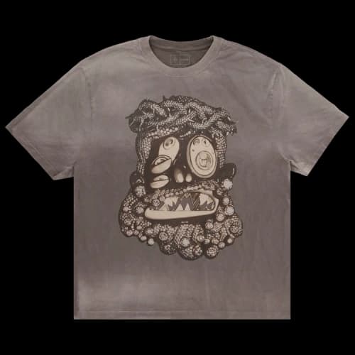 Cactus Jack by Travis Scott x Takashi Murakami Melted Utopia Dream Tee 'Brown'