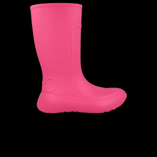 Ferragamo Gancini Logo Rain Boots Purple (Women's)