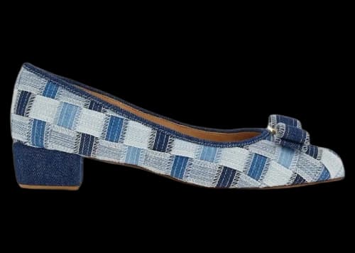 Ferragamo Wo Varina Pumps Blue (Women's)