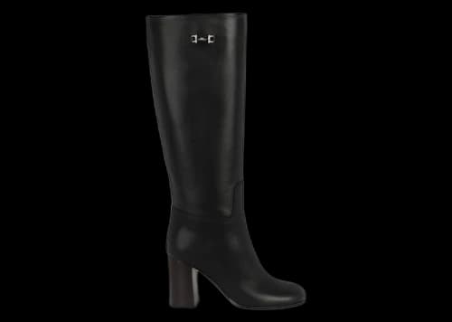 Ferragamo Ovidio 85 Knee-High Boots Black (Women's)