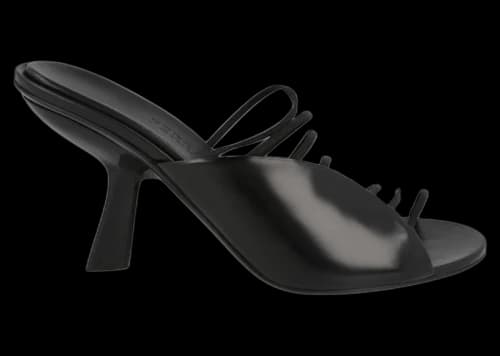 Ferragamo Altaire Strappy Mules Black (Women's)