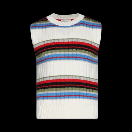 Dries Van Noten Mosaic M.K. T. Top 'White'