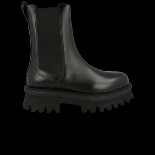 Ferragamo Flash Chelsea Boots Black