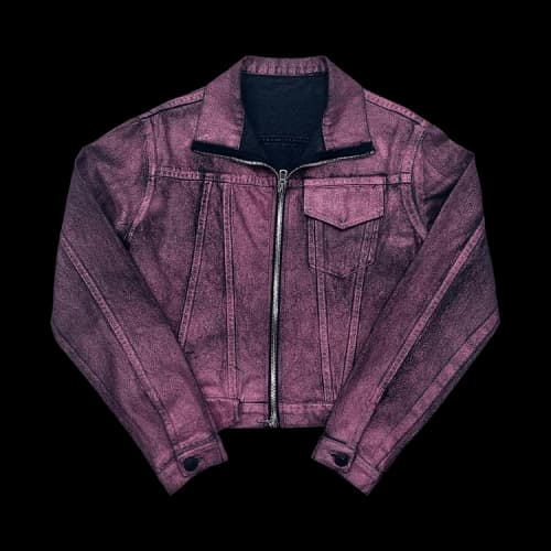 Sp5der x Levi's Metallic Wash Jacket 'Pink'