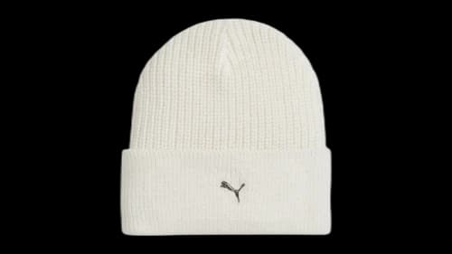 Puma Metal Cat Beanie White