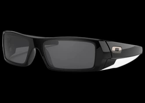 Oakley Gascan Sunglasses Polished Black/Grey (03-471)