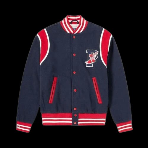 Polo Ralph Lauren 1992 Stadium Collection Reissue P-Wing Varsity Jacket 'Navy'