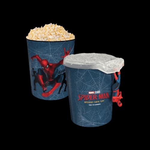 Marvel Comics Spider-Man: Brand New Day Popcorn Bucket With Web Lid