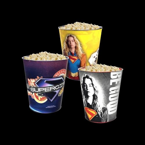 DC Comics Supergirl Popcorn Bucket (Set Of 3)