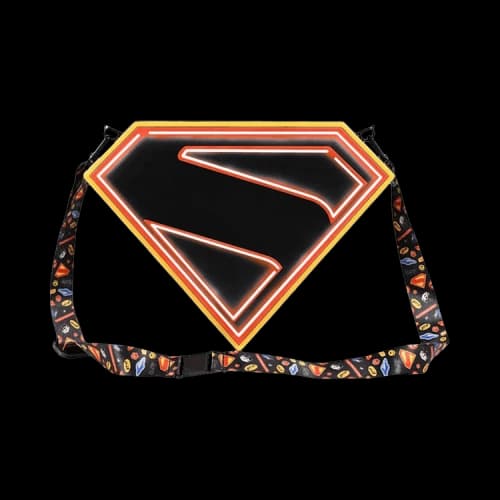 DC Comics Supergirl S-Shield Glow In The Dark Popcorn Bucket With Lanyard