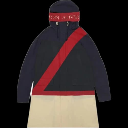 Undercover Television Adventure Parka 'Navy/Multi'