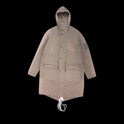 Raf Simons Closer Dazzle Ships Parka 'Khaki'